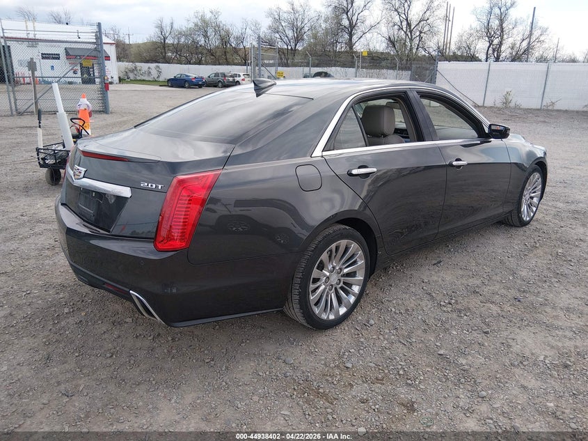2018 Cadillac Cts VIN 1G6AX5SX9J0105129 IAAI salvage auction — FRONT END, Salvage (Montana), sold $1,600 on 2026-07-12 (photo 4)