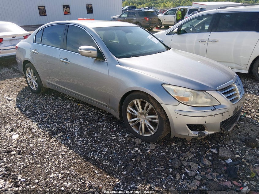 2010 Hyundai Genesis VIN KMHGC4DF3AU094103 IAAI salvage auction — NORMAL WEAR, Clear (Arkansas), sold $400 on 2026-07-30 (photo 1)