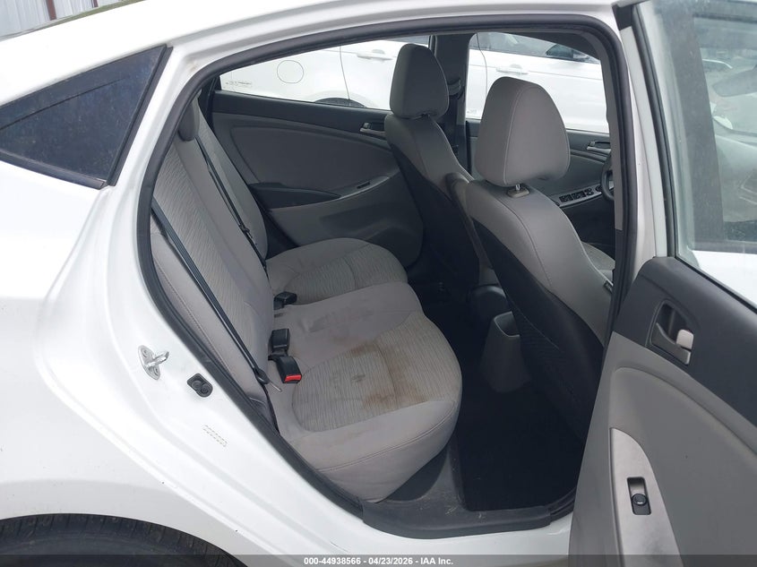 2017 Hyundai Accent VIN KMHCT4AE0HU219384 IAAI salvage auction — FRONT END, Salvage Title, sold $825 on 2026-07-16 (photo 8)