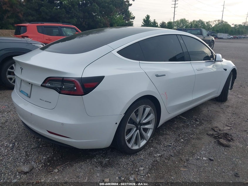 2018 Tesla Model 3 VIN 5YJ3E1EB3JF067547 IAAI salvage auction — FRONT END, Mv-907A (New York), sold $5,150 on 2026-07-09 (photo 4)