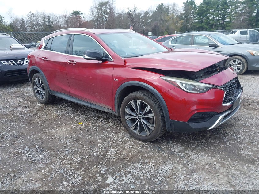 2017 Infiniti Qx30 VIN SJKCH5CR5HA032037 IAAI salvage auction — FRONT END, Mv-907A (New York), sold $2,550 on 2026-07-07 (photo 1)