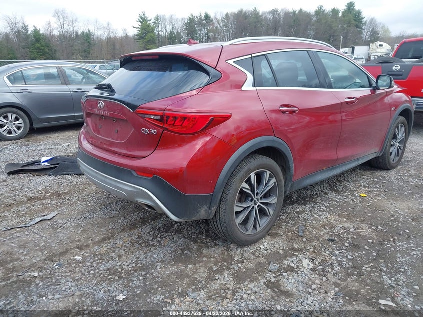 2017 Infiniti Qx30 VIN SJKCH5CR5HA032037 IAAI salvage auction — FRONT END, Mv-907A (New York), sold $2,550 on 2026-07-07 (photo 4)