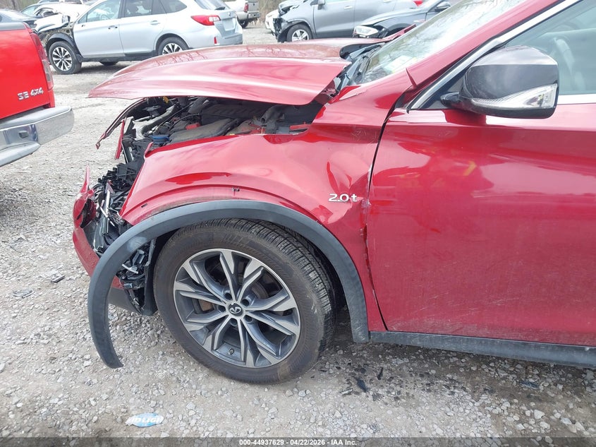 2017 Infiniti Qx30 VIN SJKCH5CR5HA032037 IAAI salvage auction — FRONT END, Mv-907A (New York), sold $2,550 on 2026-07-07 (photo 6)