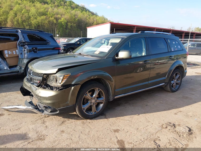 2017 Dodge Journey VIN 3C4PDDGG5HT502045 IAAI salvage auction — FRONT END, Wait Title, sold $825 on 2026-07-29 (photo 2)