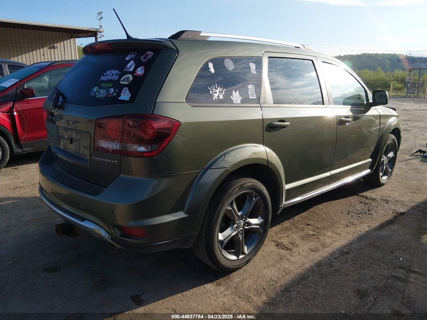 2017 Dodge Journey VIN 3C4PDDGG5HT502045 IAAI salvage auction — FRONT END, Wait Title, sold $825 on 2026-07-29 (photo 4)