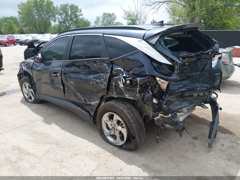 2024 Hyundai Tucson VIN KM8JBCDE9RU348452 IAAI salvage auction — REAR END, Salvage (Kansas), sold $3,100 on 2026-07-29 (photo 3)