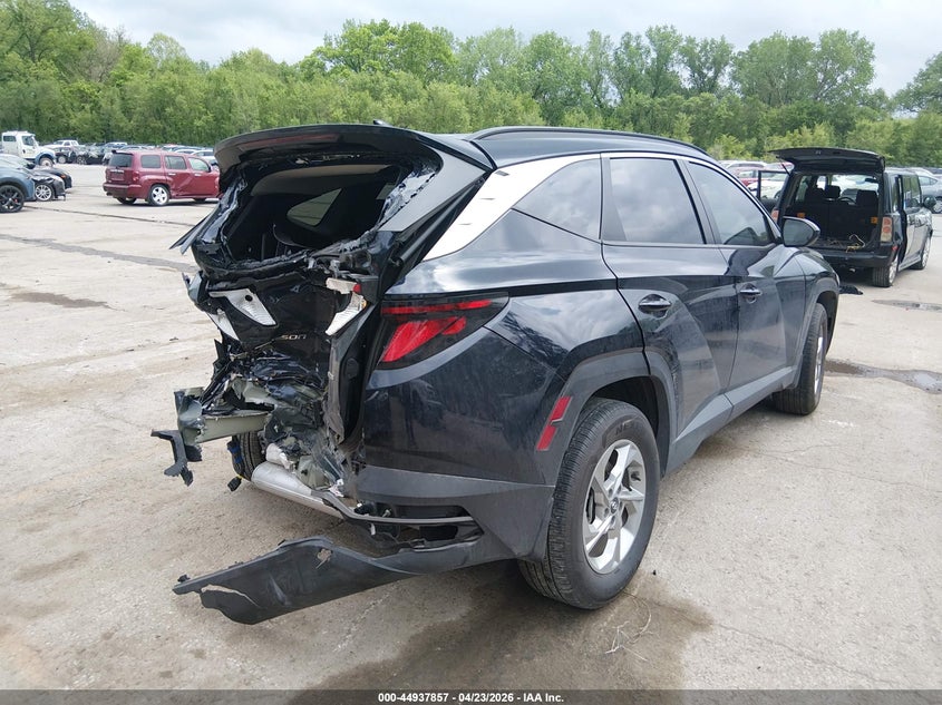 2024 Hyundai Tucson VIN KM8JBCDE9RU348452 IAAI salvage auction — REAR END, Salvage (Kansas), sold $3,100 on 2026-07-29 (photo 4)