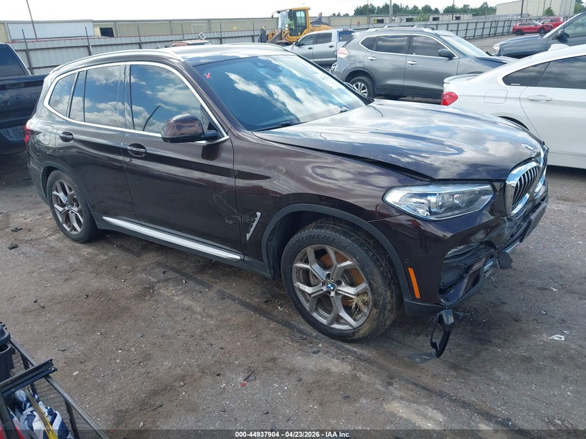 2020 BMW X3 VIN 5UXTY3C00L9D06295 IAAI salvage auction — FRONT END, Salvage Title, sold $5,900 on 2026-07-22 (photo 1)