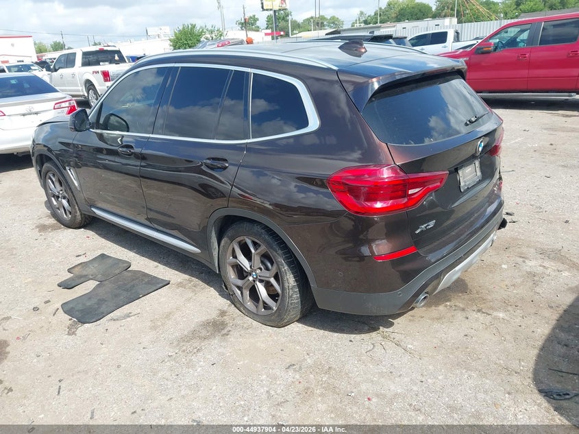 2020 BMW X3 VIN 5UXTY3C00L9D06295 IAAI salvage auction — FRONT END, Salvage Title, sold $5,900 on 2026-07-22 (photo 3)