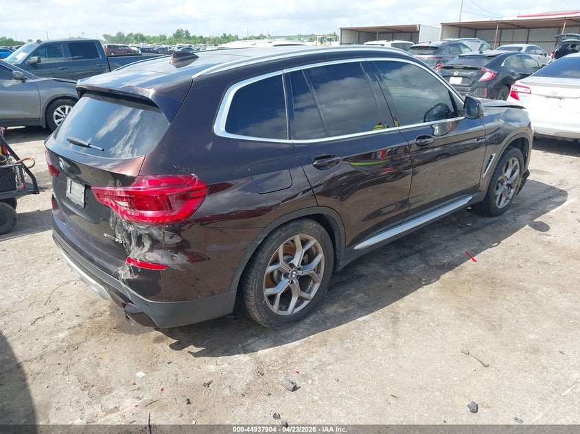 2020 BMW X3 VIN 5UXTY3C00L9D06295 IAAI salvage auction — FRONT END, Salvage Title, sold $5,900 on 2026-07-22 (photo 4)