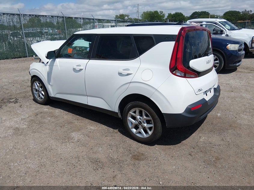 2022 Kia Soul VIN KNDJ23AU1N7171775 IAAI salvage auction — FRONT END, Salvage (Kansas), sold $750 on 2026-07-31 (photo 3)