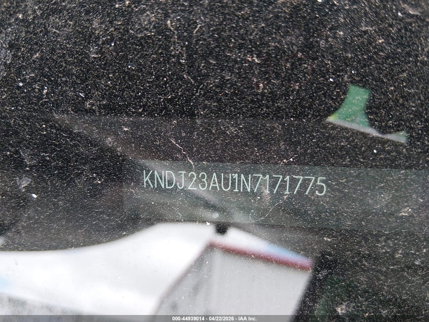 2022 Kia Soul VIN KNDJ23AU1N7171775 IAAI salvage auction — FRONT END, Salvage (Kansas), sold $750 on 2026-07-31 (photo 9)