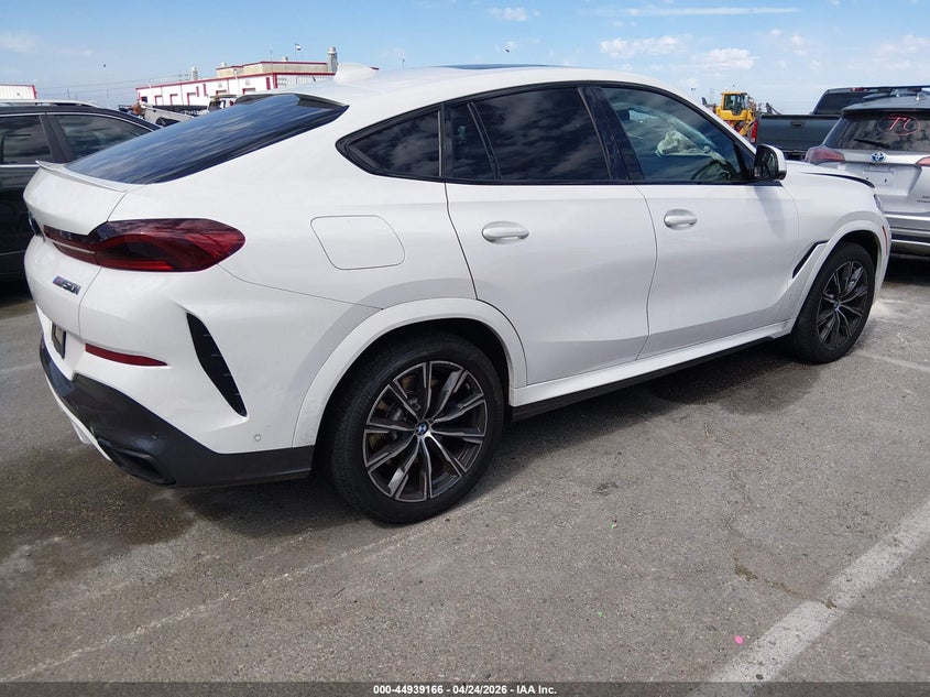 2021 BMW X6 VIN 5UXCY8C05M9H30991 IAAI salvage auction — FRONT END, Salvage (California), sold $18,200 on 2026-07-30 (photo 4)