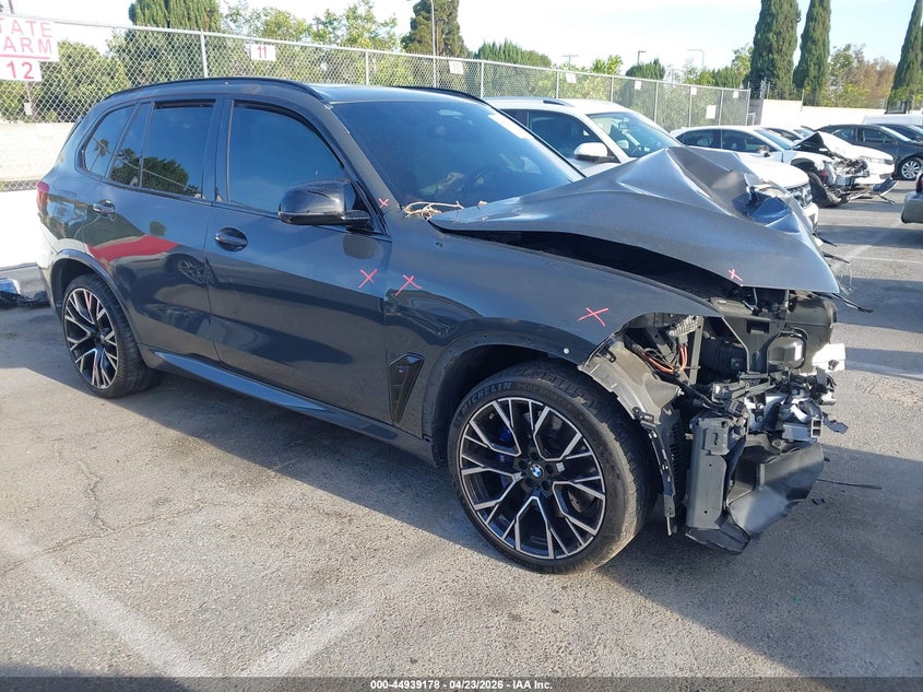 2022 BMW X5 m VIN 5YMJU0C03N9K36074 — IAAI salvage auction photo