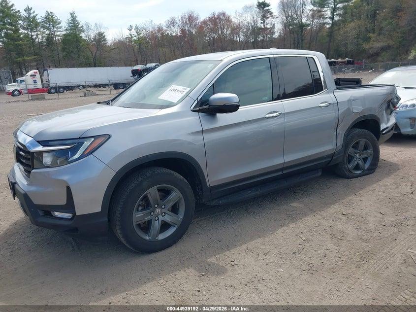 2023 Honda Ridgeline VIN 5FPYK3F77PB029503 IAAI salvage auction — REAR END, Salvage (Massachusetts), sold $11,600 on 2026-07-28 (photo 2)