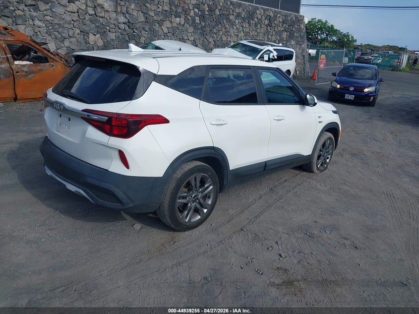 2022 Kia Seltos VIN KNDEPCAA2N7335026 IAAI salvage auction — LEFT SIDE, Salvage (Hawaii), sold $2,225 on 2026-07-28 (photo 4)