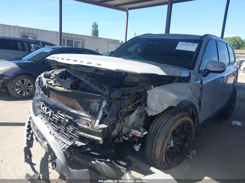 2022 Kia Telluride VIN 5XYP5DHC3NG195471 IAAI salvage auction — FRONT END, Wait Title, sold $3,700 on 2026-07-14 (photo 2)