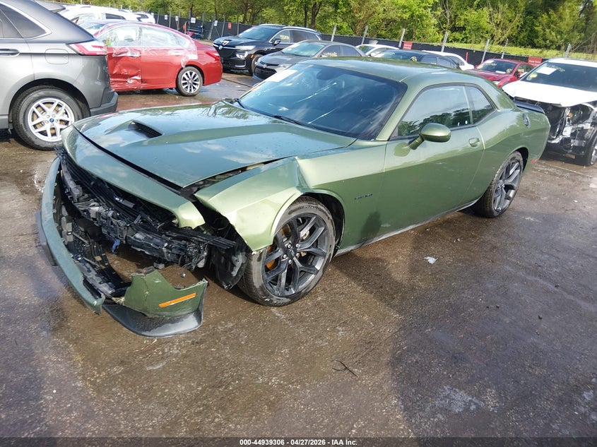 2021 Dodge Challenger VIN 2C3CDZBT6MH631550 IAAI salvage auction — FRONT END, Salvage (Missouri), sold $6,600 on 2026-07-30 (photo 2)