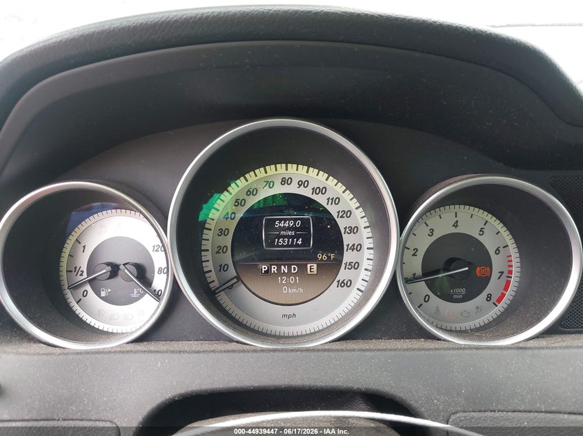 2012 Mercedes-benz C-klasse VIN WDDGJ4HB8CF836252 IAAI salvage auction — NORMAL WEAR, Clear (Florida), sold $625 on 2026-07-07 (photo 7)