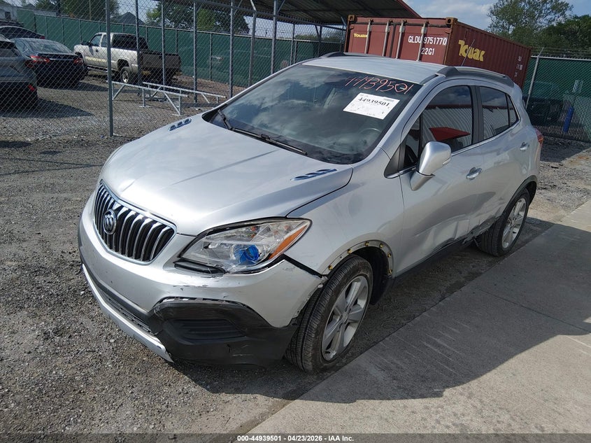 2016 Buick Encore VIN KL4CJASB7GB738563 IAAI salvage auction — LEFT FRONT, Salvage (Kentucky), sold $1,100 on 2026-09-11 (photo 2)