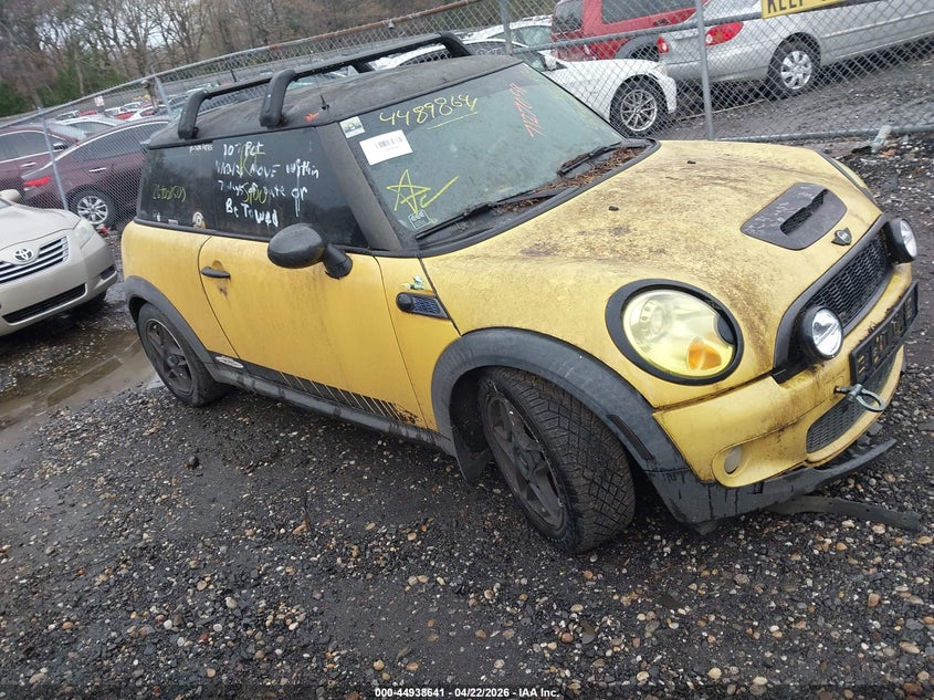 2008 Mini Cooper VIN WMWMF735X8TT92315 IAAI salvage auction — FRONT END, Bill Of Sale (New York), sold $425 on 2026-08-11 (photo 1)