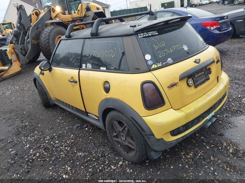 2008 Mini Cooper VIN WMWMF735X8TT92315 IAAI salvage auction — FRONT END, Bill Of Sale (New York), sold $425 on 2026-08-11 (photo 3)