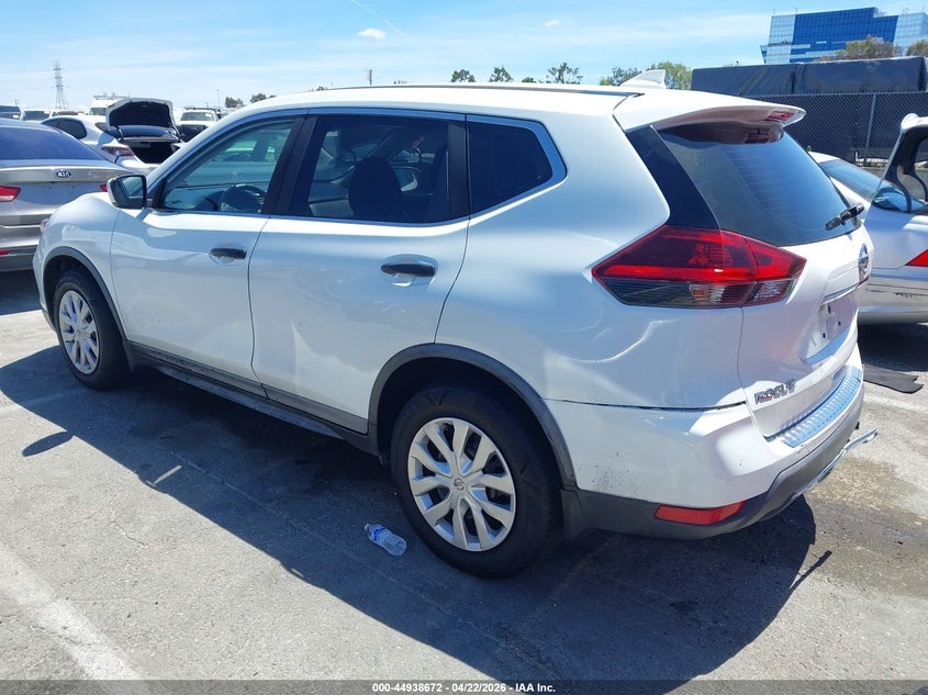 2018 Nissan Rogue VIN KNMAT2MT8JP588380 IAAI salvage auction — RIGHT SIDE, Salvage (California), sold $3,250 on 2026-07-09 (photo 3)