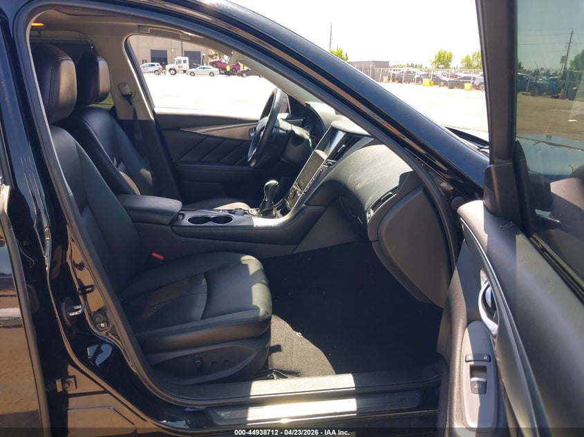 2016 Infiniti Q50 VIN JN1CV7AP7GM201922 IAAI salvage auction — SIDE, Salvage (California), sold $2,850 on 2026-09-07 (photo 5)