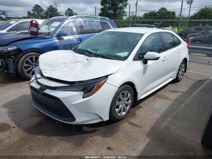 2026 Toyota Corolla VIN 5YFB4MDE6TP444536 IAAI salvage auction — FRONT END, Salvage (North Carolina), sold $6,300 on 2026-07-29 (photo 2)