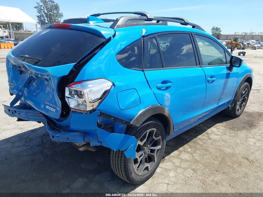 2017 Subaru Xv VIN JF2GPALC8HH280660 IAAI salvage auction — REAR END, Salvage (California), sold $1,950 on 2026-07-15 (photo 4)