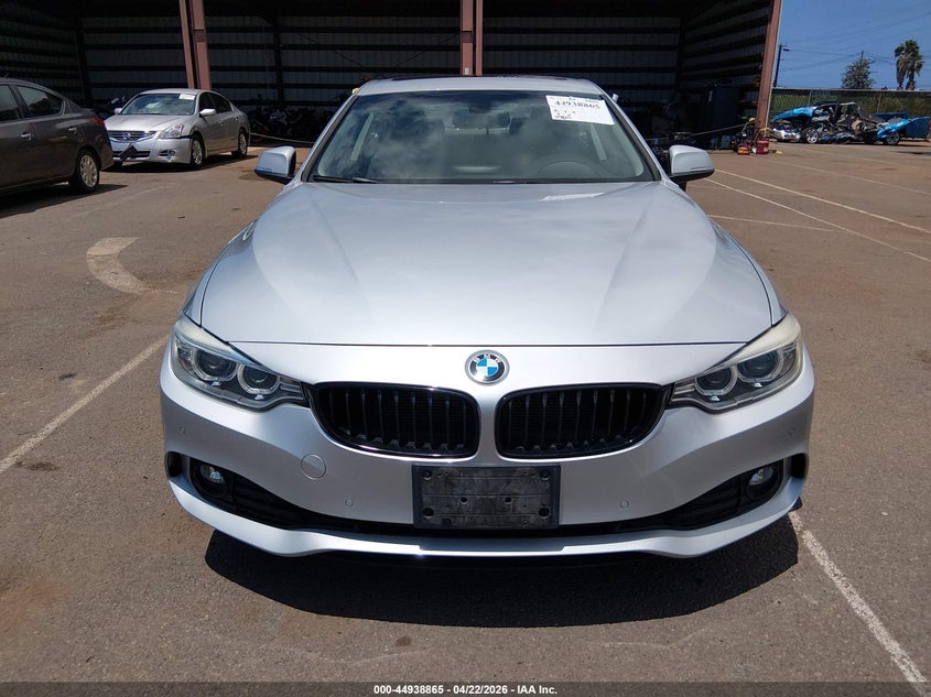 2015 BMW 4er VIN WBA3N3C50FK234687 IAAI salvage auction — WATER/FLOOD, Salvage (Hawaii), sold $4,600 on 2026-08-04 (photo 6)