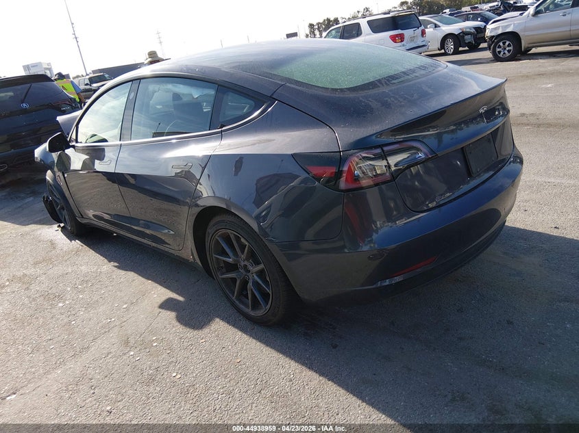 2023 Tesla Model 3 VIN 5YJ3E1EAXPF411889 IAAI salvage auction — FRONT END, Salvage Title, sold $5,400 on 2026-07-23 (photo 3)