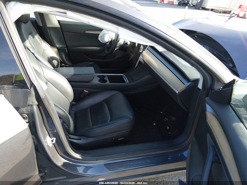 2023 Tesla Model 3 VIN 5YJ3E1EAXPF411889 IAAI salvage auction — FRONT END, Salvage Title, sold $5,400 on 2026-07-23 (photo 5)