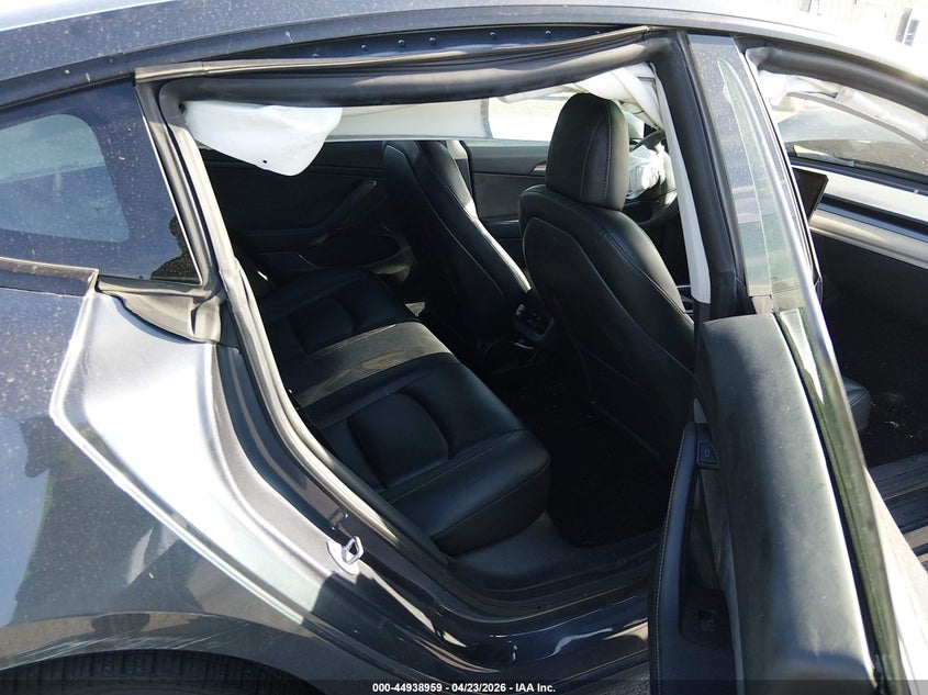 2023 Tesla Model 3 VIN 5YJ3E1EAXPF411889 IAAI salvage auction — FRONT END, Salvage Title, sold $5,400 on 2026-07-23 (photo 8)