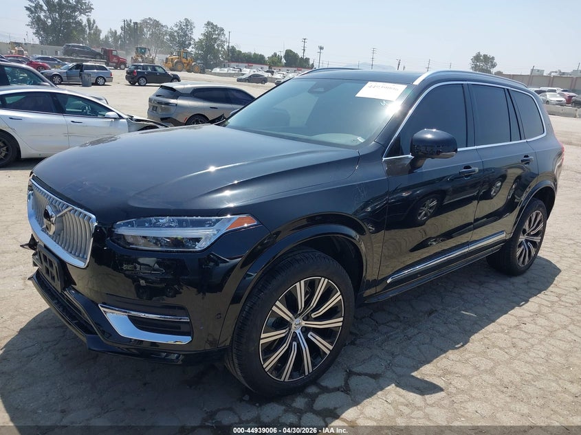 2024 Volvo Xc90 VIN YV4062PE5R1196730 IAAI salvage auction — RIGHT FRONT, Salvage (California), sold $23,100 on 2026-07-08 (photo 2)