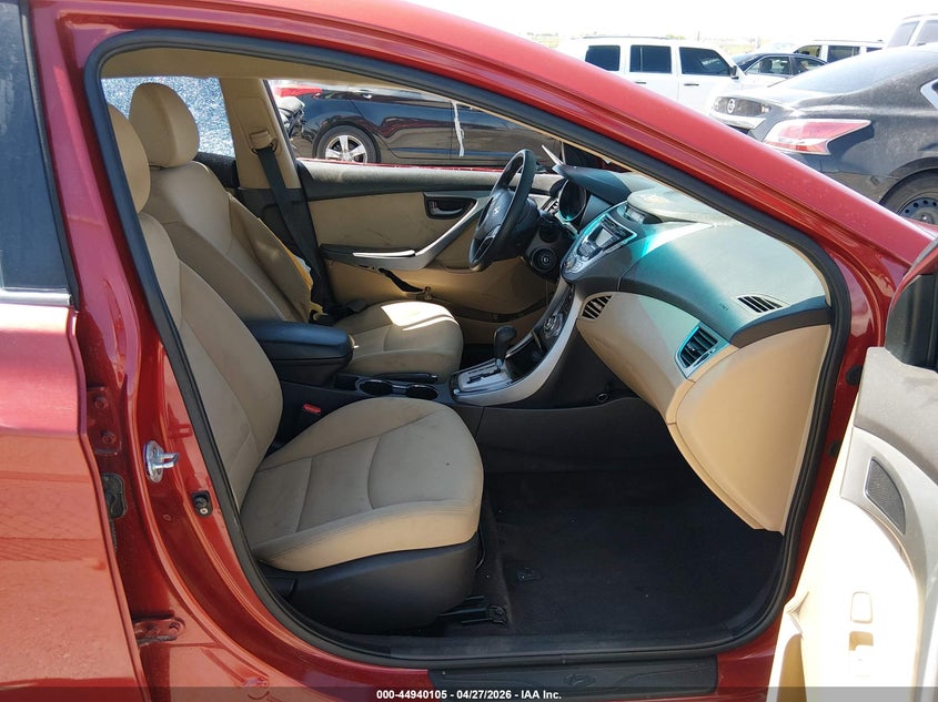 2011 Hyundai Elantra VIN KMHDH4AE1BU092223 IAAI salvage auction — LEFT SIDE, Salvage (Texas), sold $25 on 2026-07-29 (photo 5)