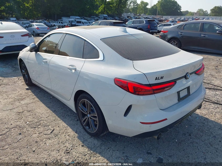 2022 BMW 2er VIN WBA53AK0XN7J84617 IAAI salvage auction — FRONT END, Salvage (Georgia), sold $7,125 on 2026-08-12 (photo 3)