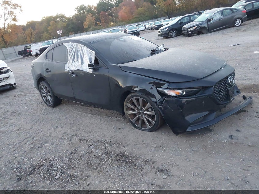 2021 Mazda 3 VIN JM1BPABL3M1337649 IAAI salvage auction — LEFT & RIGHT, Clear (Virginia), sold $1,000 on 2026-07-07 (photo 1)