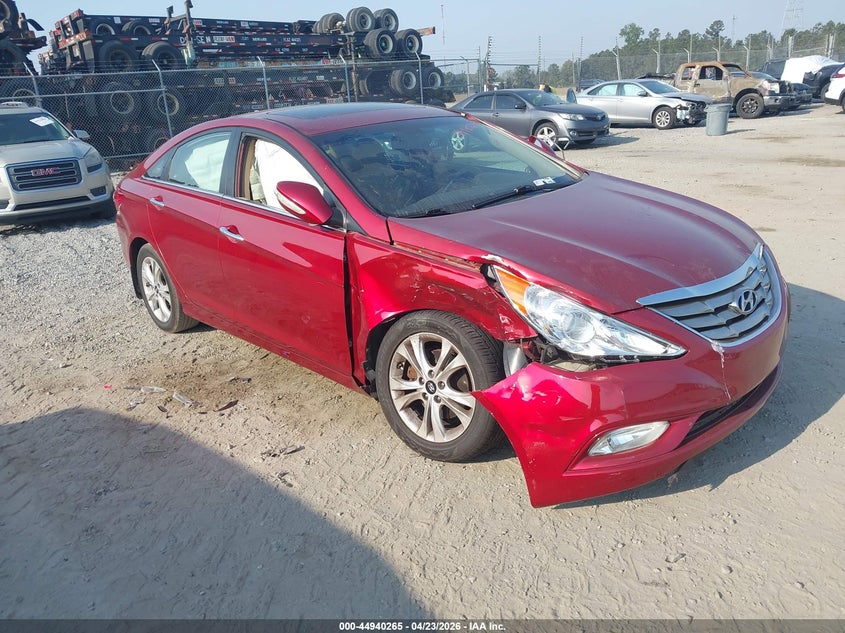 2013 Hyundai Sonata VIN 5NPEC4AC3DH582083 IAAI salvage auction — RIGHT FRONT, Salvage (Georgia), sold $300 on 2026-07-10 (photo 1)