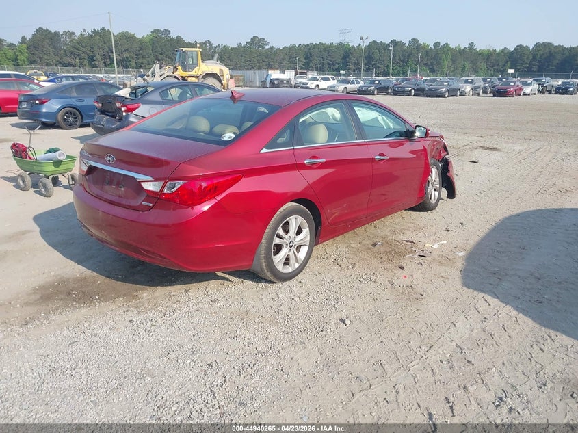 2013 Hyundai Sonata VIN 5NPEC4AC3DH582083 IAAI salvage auction — RIGHT FRONT, Salvage (Georgia), sold $300 on 2026-07-10 (photo 4)