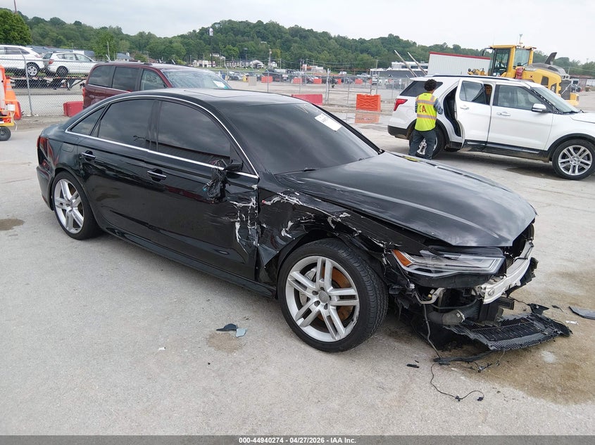 2017 Audi A6 VIN WAUF8AFC4HN065620 IAAI salvage auction — LEFT & RIGHT, Salvage (Illinois), sold $975 on 2026-07-07 (photo 1)