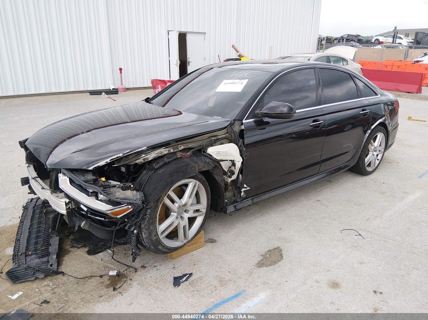 2017 Audi A6 VIN WAUF8AFC4HN065620 IAAI salvage auction — LEFT & RIGHT, Salvage (Illinois), sold $975 on 2026-07-07 (photo 2)