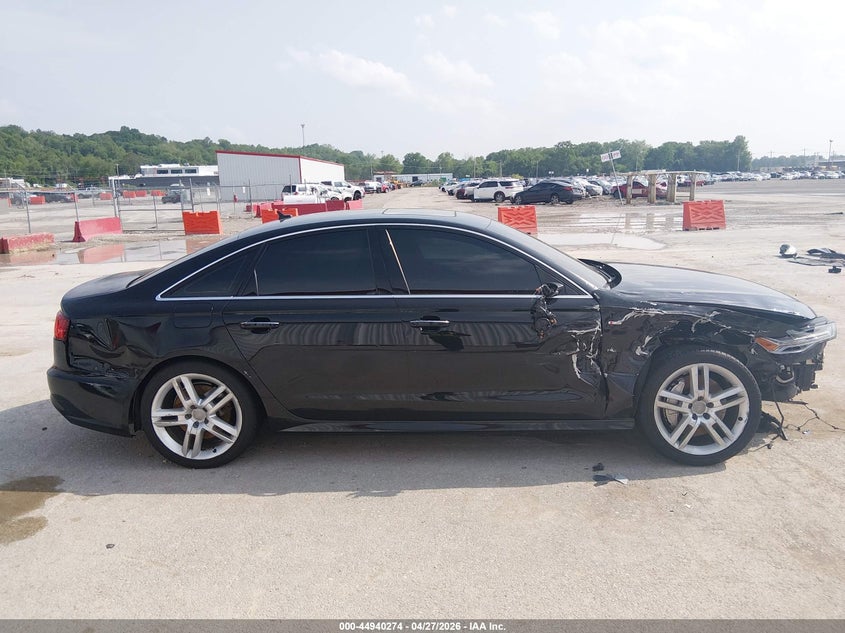 2017 Audi A6 VIN WAUF8AFC4HN065620 IAAI salvage auction — LEFT & RIGHT, Salvage (Illinois), sold $975 on 2026-07-07 (photo 6)
