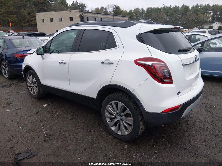2019 Buick Encore VIN KL4CJESB3KB794063 IAAI salvage auction — FRONT END, Salvage (Massachusetts), sold $1,900 on 2026-07-17 (photo 3)