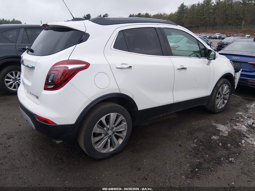 2019 Buick Encore VIN KL4CJESB3KB794063 IAAI salvage auction — FRONT END, Salvage (Massachusetts), sold $1,900 on 2026-07-17 (photo 4)