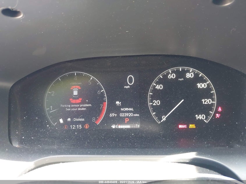 2025 Honda Hr-v VIN 3CZRZ2H7XSM736478 IAAI salvage auction — RIGHT FRONT, Salvage (Tennessee), sold $7,200 on 2026-07-29 (photo 7)