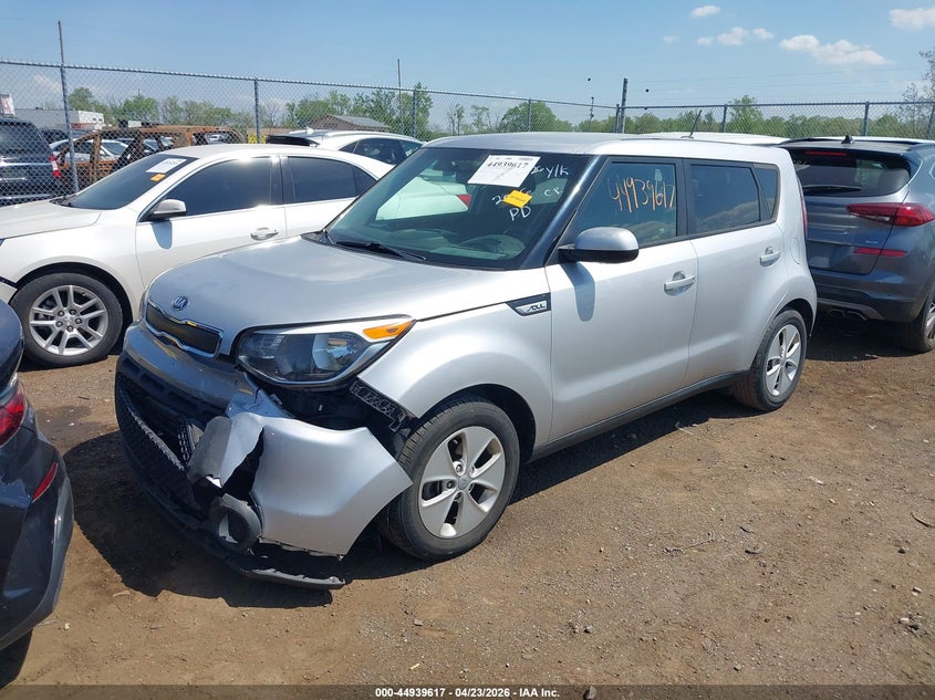 2016 Kia Soul VIN KNDJN2A23G7852006 IAAI salvage auction — FRONT END, Salvage (Ohio), sold $800 on 2026-07-23 (photo 2)