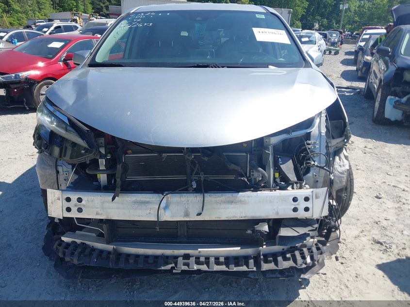 2022 Toyota Sienna VIN 5TDKRKEC0NS102643 IAAI salvage auction — FRONT END, Salvage (Georgia), sold $11,500 on 2026-07-14 (photo 6)