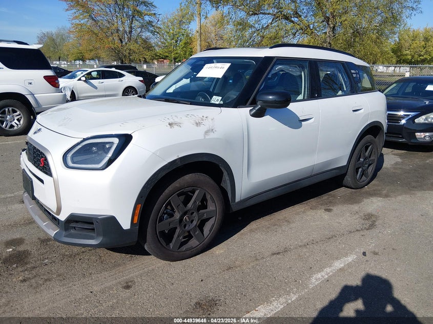 2025 Mini Countryman VIN WMZ23GA08S7R46204 IAAI salvage auction — FRONT END, Salvage (New Jersey), sold $15,100 on 2026-07-20 (photo 2)