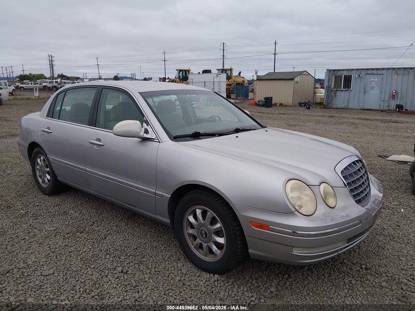 2004 Kia Amanti VIN KNALD124845023331 IAAI salvage auction — NORMAL WEAR, Clear - Public Restricted (Oregon), sold $300 on 2026-07-27 (photo 1)